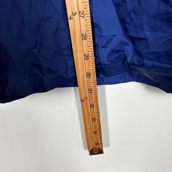 Pac-Man Jacket Mens XL Blue Yellow Color Block Graphic Bandai Namco Windbreaker - Picture 5 of 6